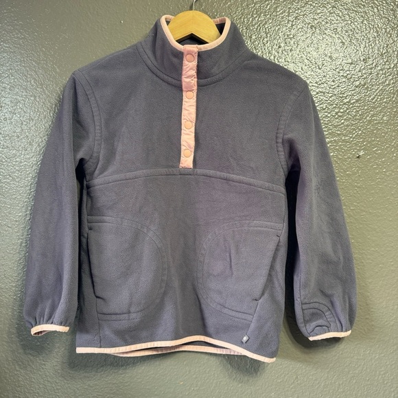 Athleta Girl Cold Snap Sweatshirt in Dusk Violet Size 8/10 - Picture 2 of 9